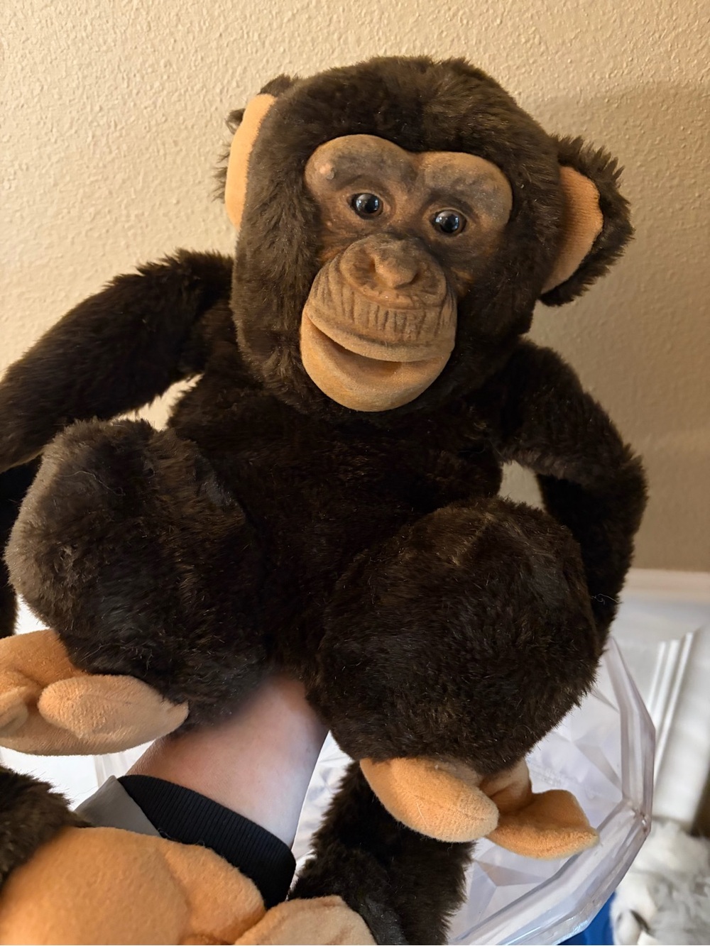 Child’s Play Vintage 1983 Brown Monkey Puppet 22 inch